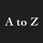 古着・雑貨の輸入販売・卸売 AtoZ ロゴマーク